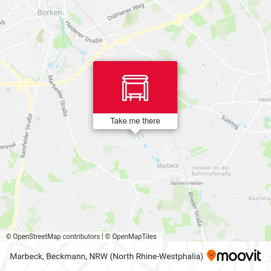 Marbeck, Beckmann map