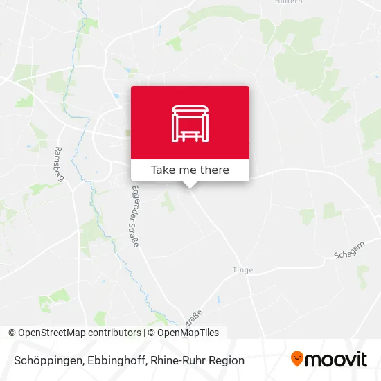 Карта Schöppingen, Ebbinghoff