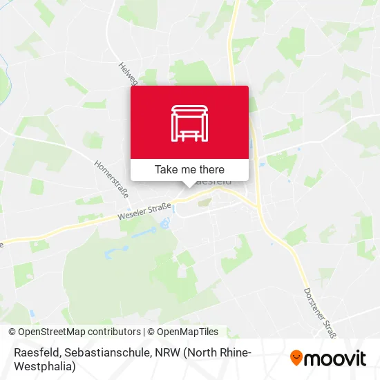 Карта Raesfeld, Sebastianschule