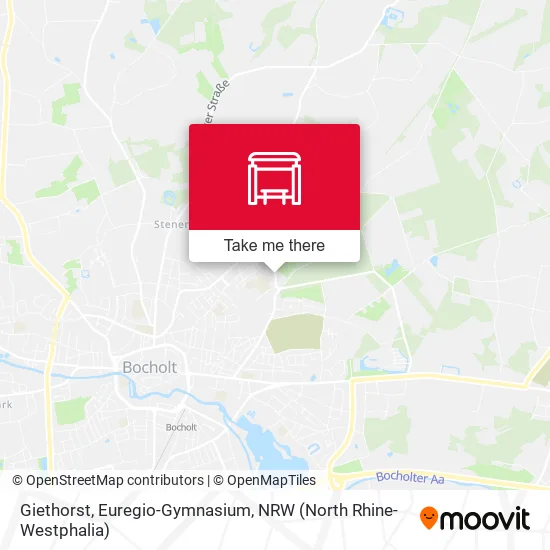 Карта Giethorst, Euregio-Gymnasium