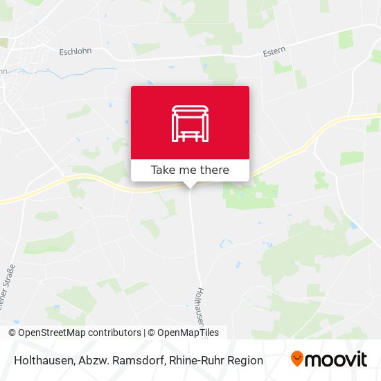 Holthausen, Abzw. Ramsdorf map