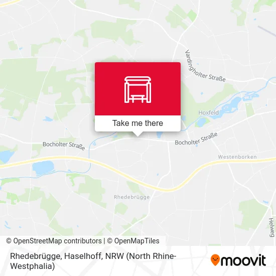 Карта Rhedebrügge, Haselhoff