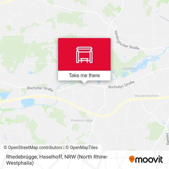 Карта Rhedebrügge, Haselhoff