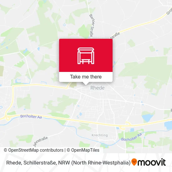 Rhede, Schillerstraße map