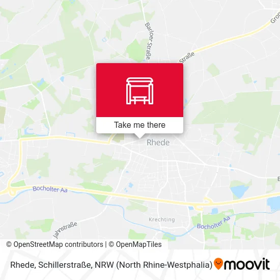 Rhede, Schillerstraße map