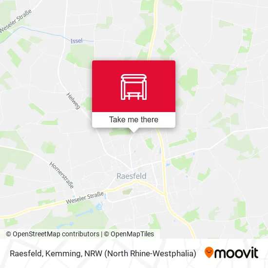 Карта Raesfeld, Kemming