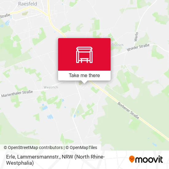 Erle, Lammersmannstr. map