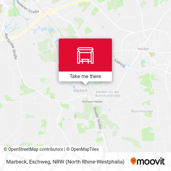 Marbeck, Eschweg map