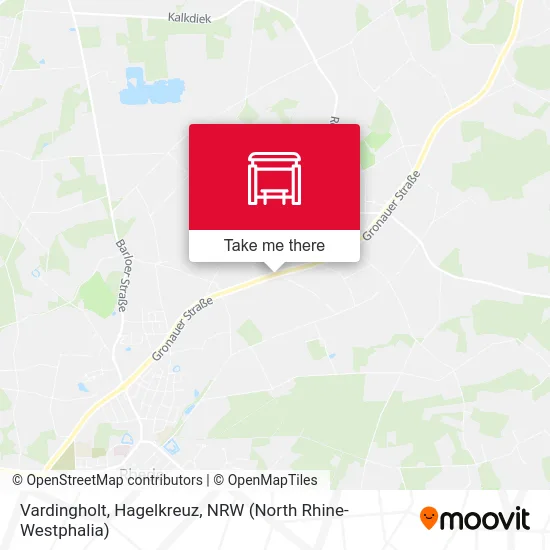 Vardingholt, Hagelkreuz map