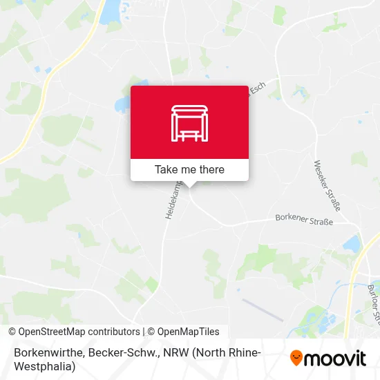 Borkenwirthe, Becker-Schw. map