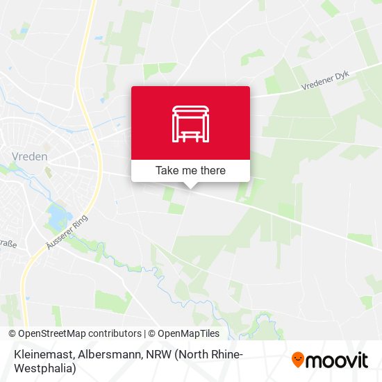 Kleinemast, Albersmann map