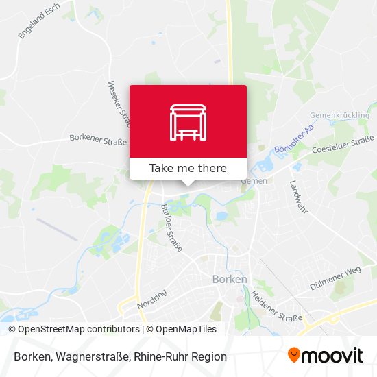 Borken, Wagnerstraße map
