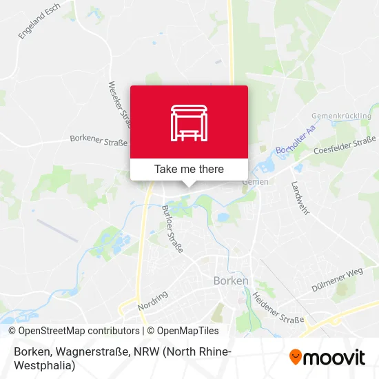 Borken, Wagnerstraße map