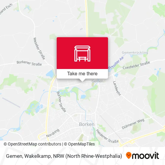 Карта Gemen, Wakelkamp