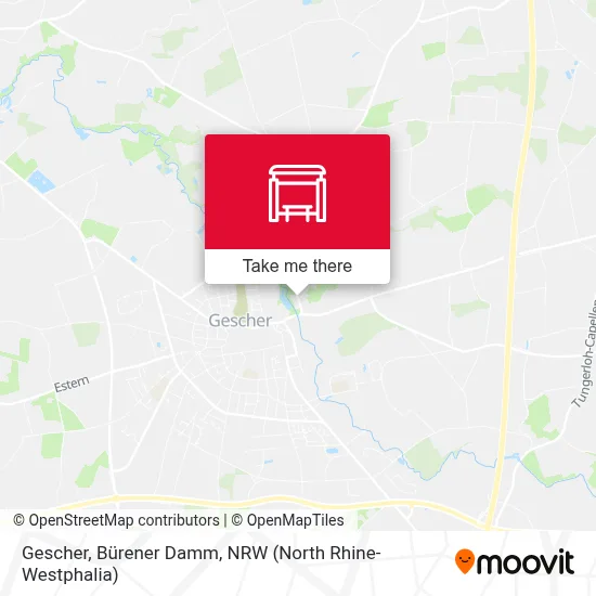 Gescher, Bürener Damm map