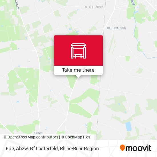 Epe, Abzw. Bf Lasterfeld map