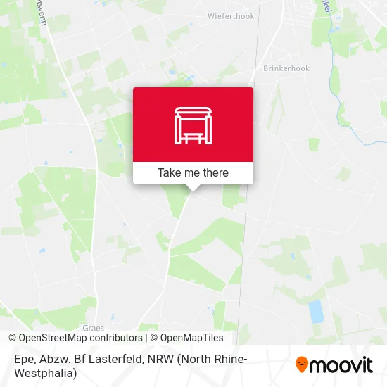 Epe, Abzw. Bf Lasterfeld map