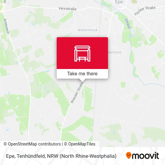 Epe, Tenhündfeld map