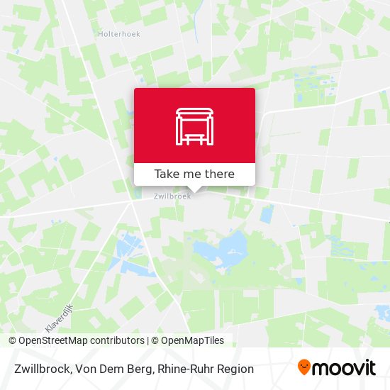 Zwillbrock, Von Dem Berg map