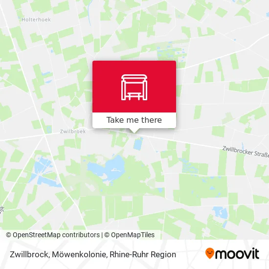 Карта Zwillbrock, Möwenkolonie