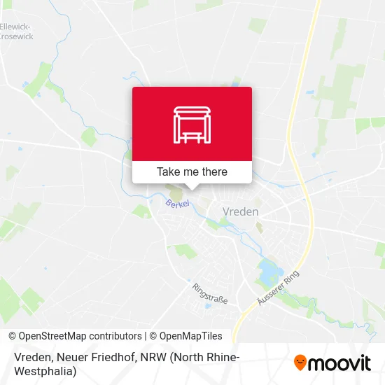 Vreden, Neuer Friedhof map