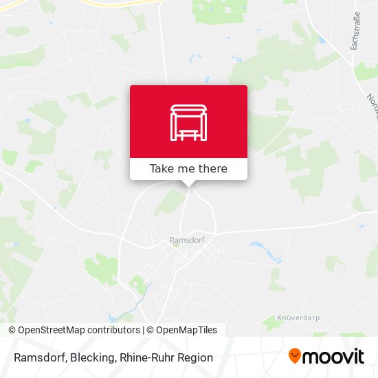 Карта Ramsdorf, Blecking