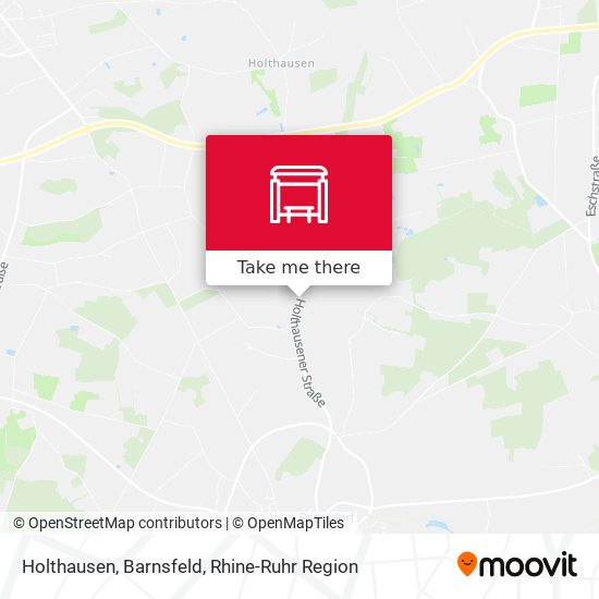Holthausen, Barnsfeld map