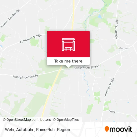 Карта Wehr, Autobahn