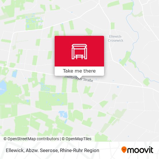 Ellewick, Abzw. Seerose map