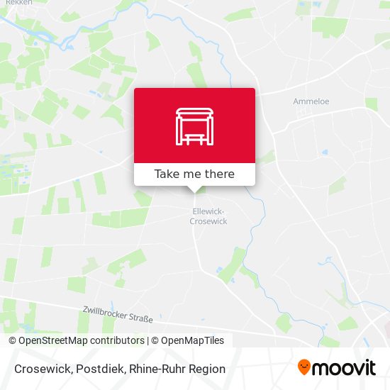 Карта Crosewick, Postdiek
