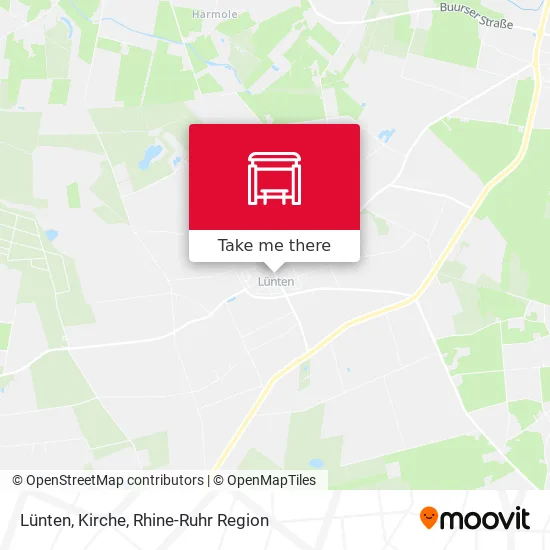 Карта Lünten, Kirche