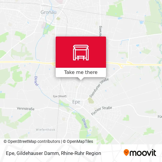 Epe, Gildehauser Damm map