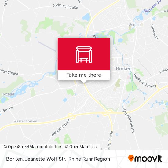 Borken, Jeanette-Wolf-Str. map