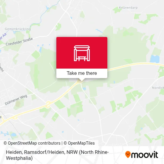 Heiden, Ramsdorf/Heiden map