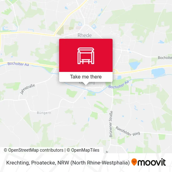 Карта Krechting, Proatecke