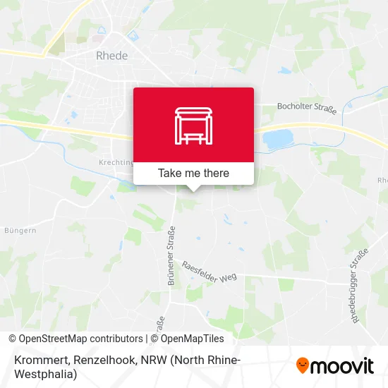 Krommert, Renzelhook map