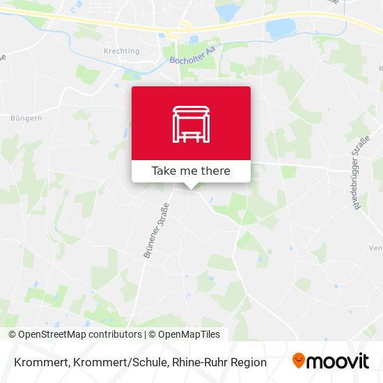 Krommert, Krommert/Schule map