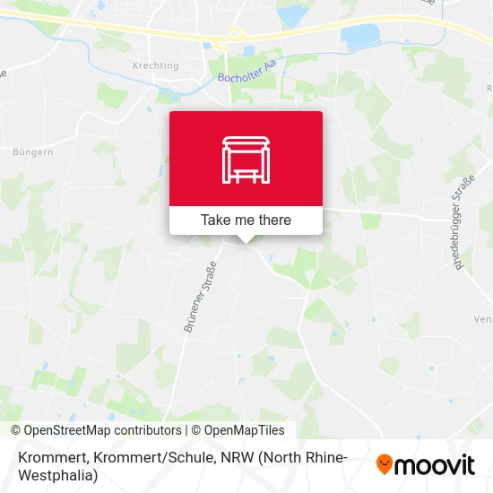 Krommert, Krommert/Schule map