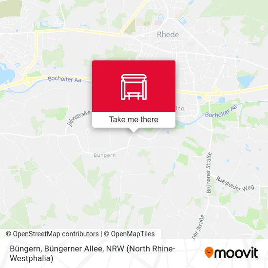 Карта Büngern, Büngerner Allee