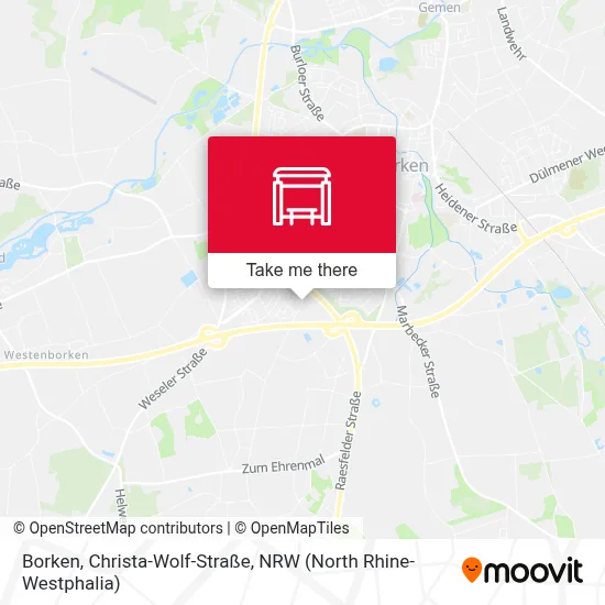 Borken, Christa-Wolf-Straße map