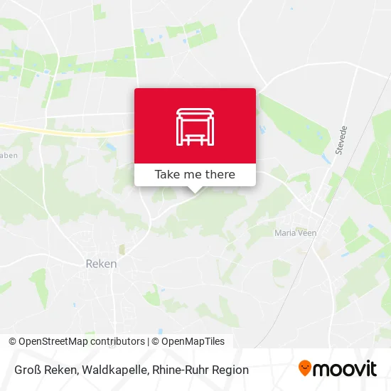 Карта Groß Reken, Waldkapelle