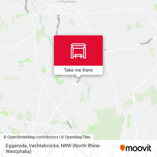 Eggerode, Vechtebrücke map