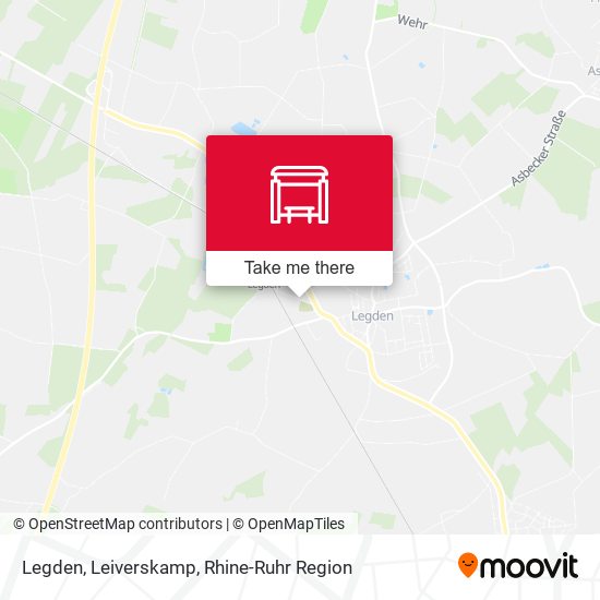 Карта Legden, Leiverskamp