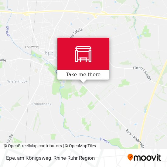 Epe, am Königsweg map