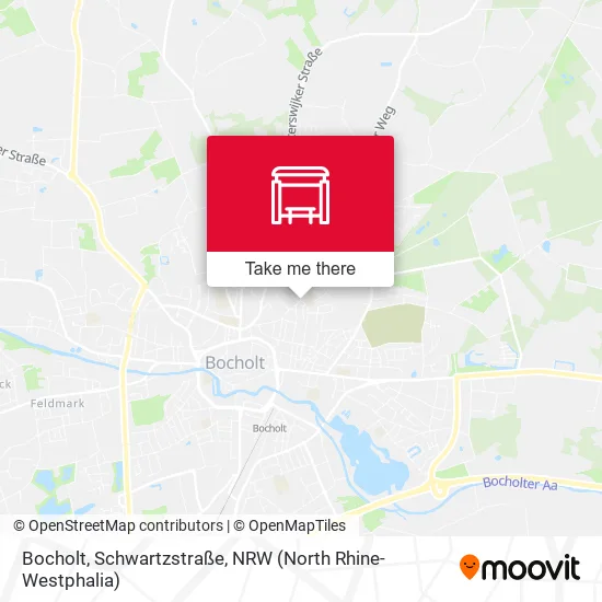 Карта Bocholt, Schwartzstraße