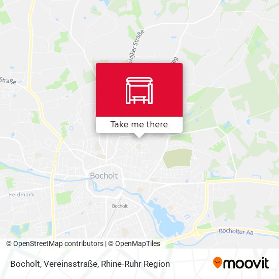 Bocholt, Vereinsstraße map