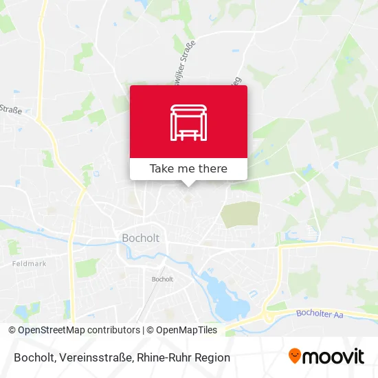 Карта Bocholt, Vereinsstraße