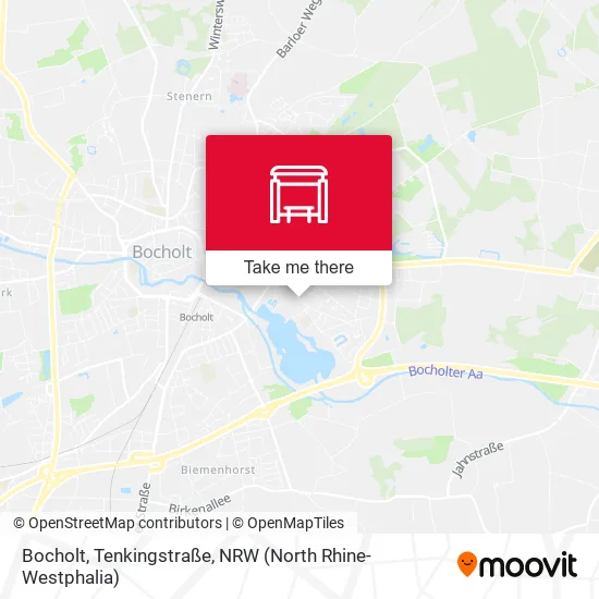 Карта Bocholt, Tenkingstraße