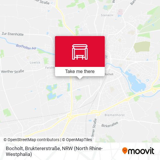 Bocholt, Bruktererstraße map