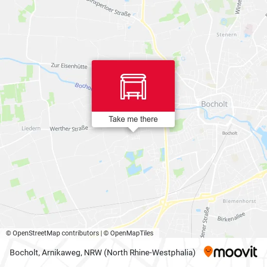 Карта Bocholt, Arnikaweg